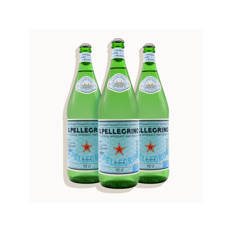 S.Pellegrino Gas 12x0,92l Vetro